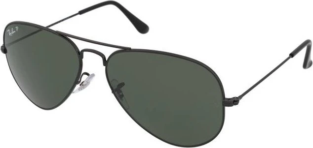 Ray-Ban RB3025 Aviator Classic 55mm polished black/green classic