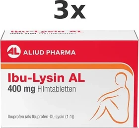 Aliud Ibu-Lysin AL 400mg Filmtabletten, 50 Stück