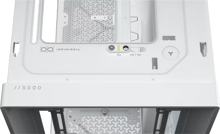 Corsair Frame 5000D RS ARGB, weiß, Glasfenster