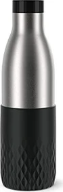 Emsa Bludrop Sleeve Trinkflasche 700ml schwarz