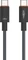 Ansmann USB-C Kabel, USB 2.0, 480Mb/s, 140W PD 3.1, USB-C Stecker auf USB-C Stecker, schwarz, 0.6m Vorschaubild