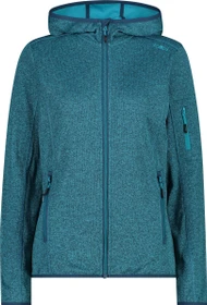 CMP Knit Tech Fleece Mesh Hoody Jacke night/tiffany (Damen)