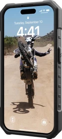UAG Pathfinder Clear Case with MagSafe für Apple iPhone 15 Pro Ash