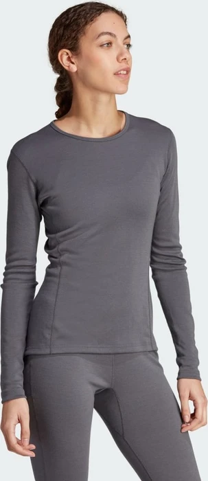 adidas Xperior Merino 260 Baselayer Funktionsshirt langarm grey five (Damen)