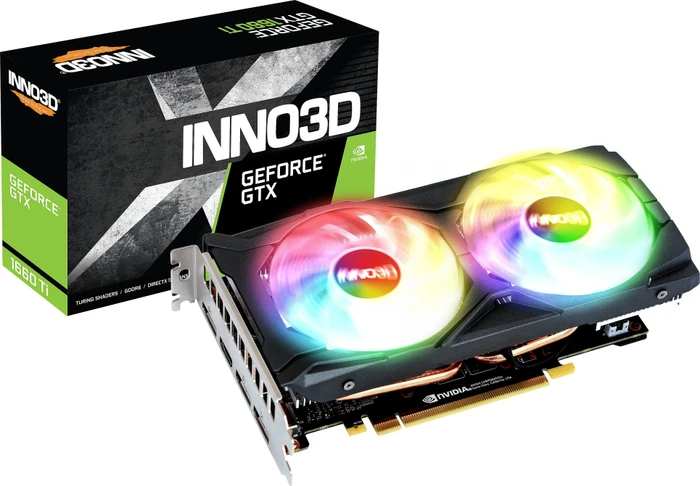 INNO3D GeForce GTX 1660 SUPER Twin X2 OC RGB, 6GB GDDR6, HDMI, 3x DP