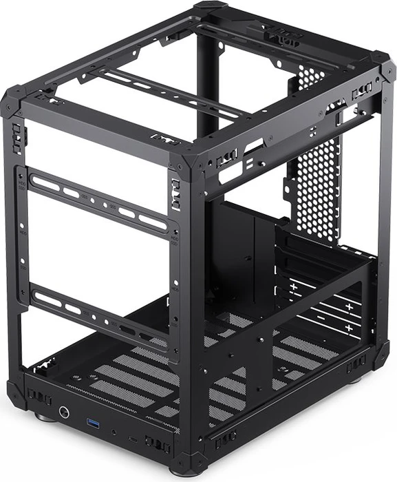 Jonsbo C6 Black, schwarz
