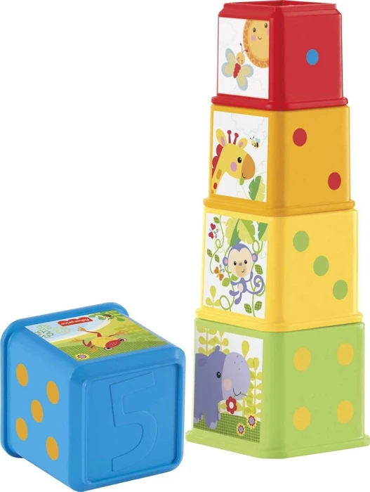 Mattel Fisher-Price Entdecker- und Stapelwürfel