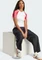 adidas Adicolor 3-Streifen Raglan Slim T-Shirt kurzarm white/better scarlet (Damen) Vorschaubild