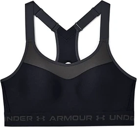 Under Armour Armour High Crossback Sport-BH black/jet gray (Damen)