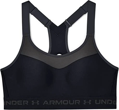 Under Armour Armour High Crossback Sport-BH black/jet gray (Damen)