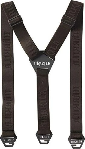 Härkila Tech Hosenträger willow green/shadow brown