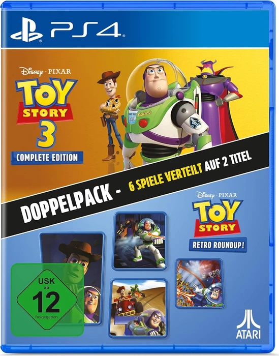 Toy Story: Retro Roundup! & Toy Story 3: Complete Edition (PS4)