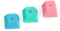 Glorious GPBT Keycaps, Kunststoff (PBT), Pastel, blau/rosa/grün, 114 Tasten (104+10), ANSI-US Vorschaubild