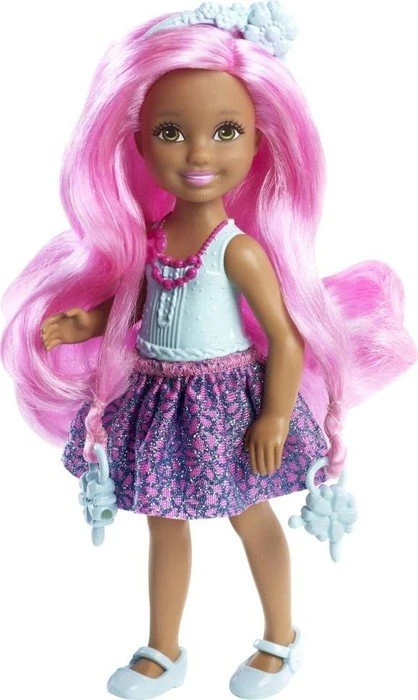Mattel Barbie - 4 Königreiche - Zauberhaar Chelsea blau