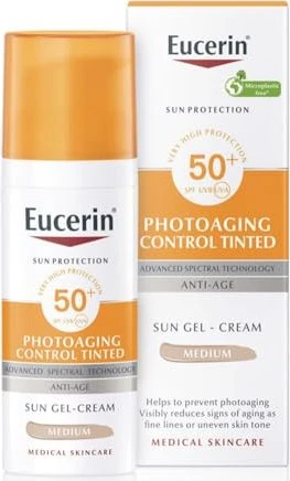 Eucerin Sun CC Creme hell LSF50+, 50ml