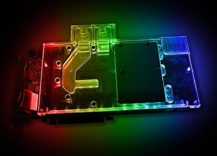 Thermaltake Pacific V-GTX 1080 Ti Plus MSI Gaming GPU Block transparent