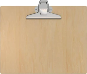 Maul MAULtilia Klemmbrett, A4, quer, braun