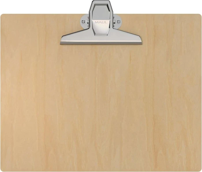 Maul MAULtilia Klemmbrett, A4, quer, braun