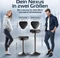 Clouvou Nexus Hocker, 470-640mm, schwarz Vorschaubild