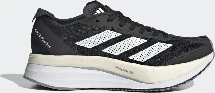 adidas Adizero Boston 11 core black/cloud white/grey three (Damen)