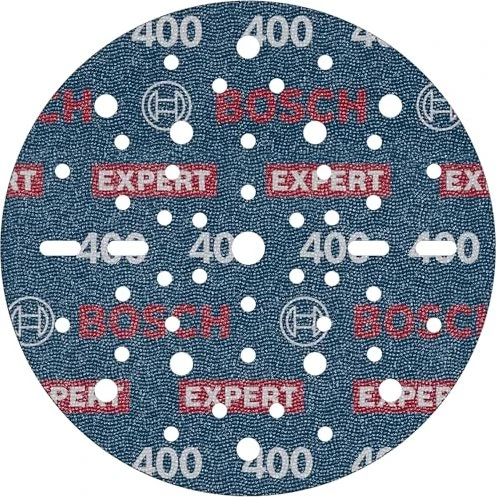 Bosch Professional EXPERT O780 Folienschleifblatt K400, 150mm, 6 Stück