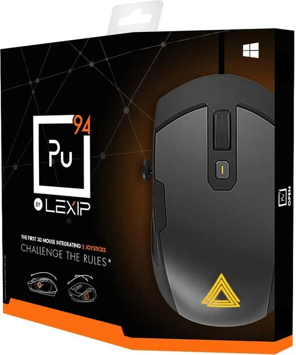 Lexip Pu94 3D Gaming Mouse schwarz, USB
