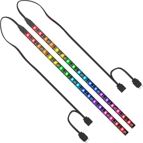 Endorfy SilentiumPC Aurora Stripes ARGB, ARGB beleuchtet, weiß