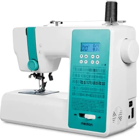 Medion Life SD36 MD11881 Nähmaschine weiß/türkis
