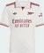 adidas FC Arsenal 2025/2026 Ausweichtrikot cloud white/team coll burgundy 2 (Junior) Vorschaubild