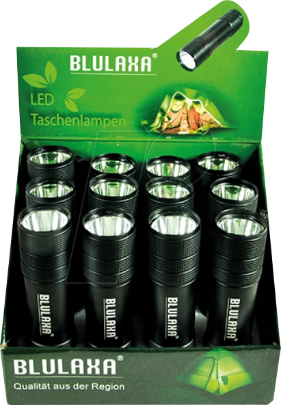 Blulaxa LED 1W Taschenlampe