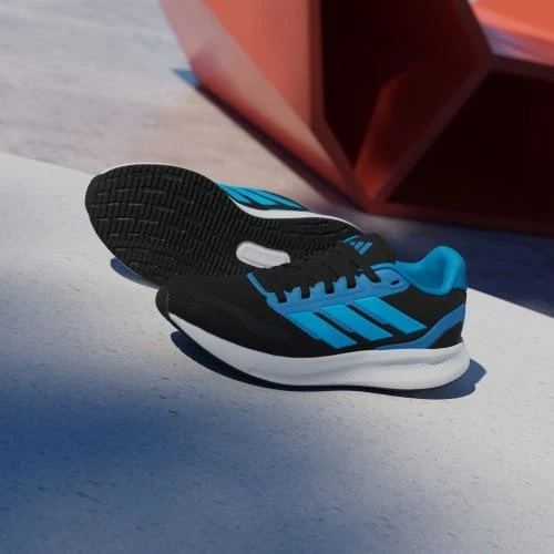 adidas Runfalcon 5 core black/lucid aquamarine/lucid ray blue (Junior)