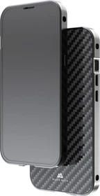 Black Rock 360° Glass Case für Apple iPhone 14 Plus Carbon