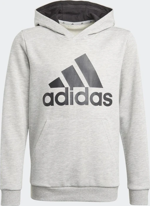 adidas Essentials Hoodie medium grey heather/black (Junior)