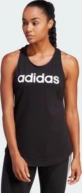 adidas Loungewear Essentials Loose Logo Funktionsshirt ärmellos schwarz/weiß (Damen)