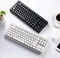 RK Royal Kludge RK87 Wireless TKL, LEDs RGB, weiß, RK BROWN, USB, US Vorschaubild