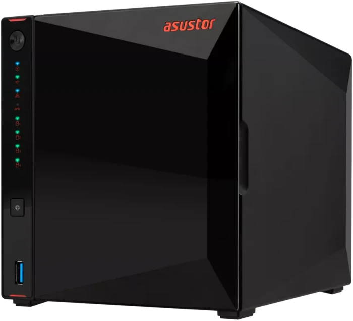 Asustor Nimbustor 4 Gen2 AS5404T, 4GB RAM, 2x RJ-45 2.5GBase-T, 3x USB-A 3.1