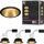 Paulmann Cole Coin LED 6.5W Einbauleuchte schwarz, 3 Stück (93404)