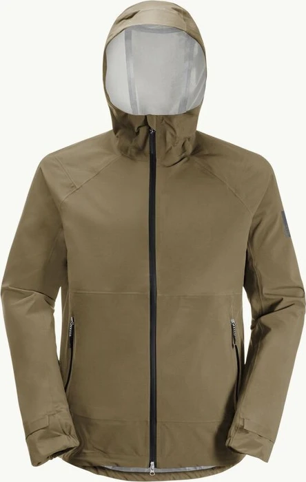 Jack Wolfskin Bike Commute Mono Funktionsjacke grey olive (Herren)