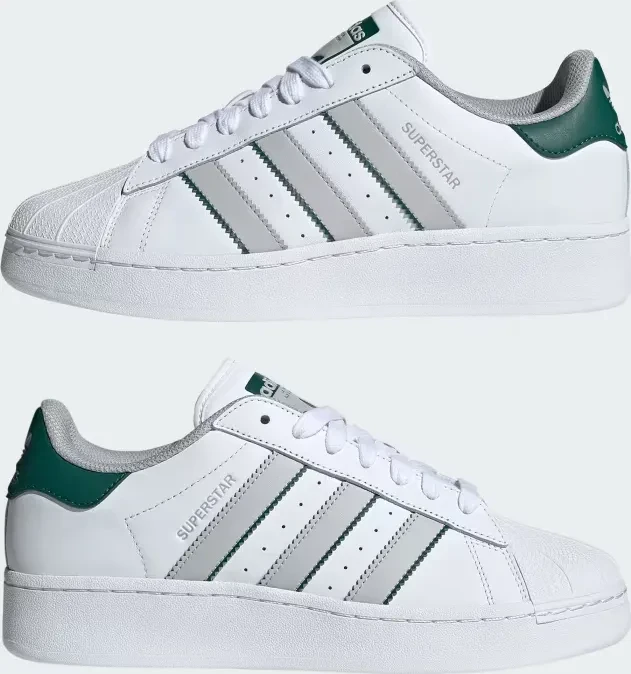 adidas Superstar XLG cloud white/grey two/collegiate green (Herren)