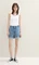 Tom Tailor Relaxed Jeans Shorts Jeans clean mid stone blue denim (Damen) Vorschaubild