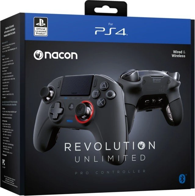 Nacon Revolution Unlimited Pro Controller schwarz (PS4/PC)