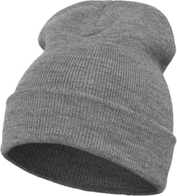 Flexfit YP Classics Cuffed Knit Beanie heather grey