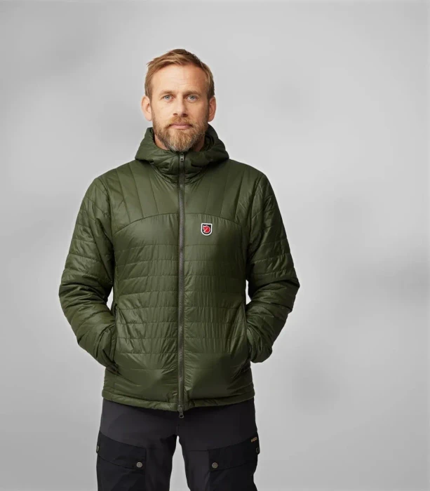 Fjällräven Expedition X-Lätt Hoodie Funktionsjacke deep forest (Herren)