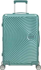 American Tourister Soundbox Spinner Alu M dusty turquoise
