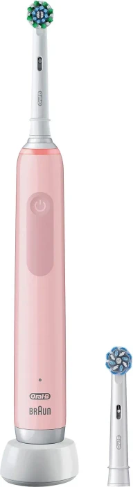 Oral-B Pro 3 3000 CrossAction rosa + 2 Aufsteckbürsten