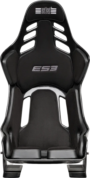 Next Level Racing ES3 Elite Sim Racing Seat, Full Carbon Fiber Edition, schwarz