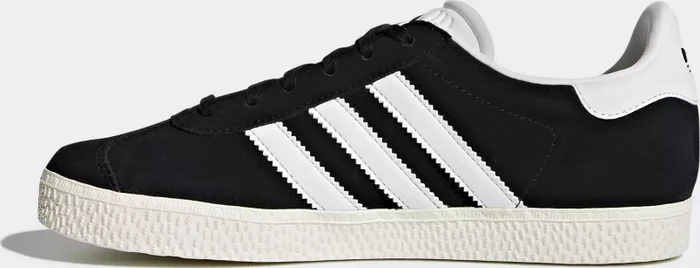 adidas Gazelle core black/footwear white/gold metallic (Junior)