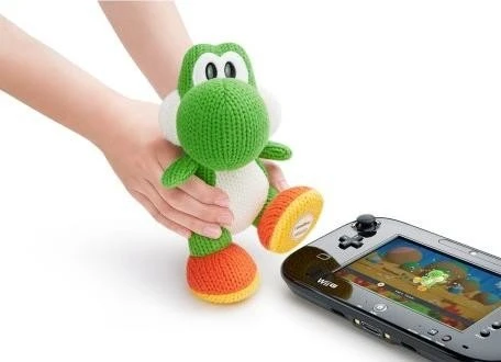 Nintendo amiibo Figur Yoshi's Woolly World Collection Mega-Woll-Yoshi (Switch/WiiU/3DS)