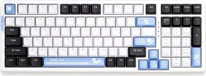 VGN V98 Pro V3 Wireless, Arctic Fox, Kailh Box Arctic Fox, USB/Bluetooth, US