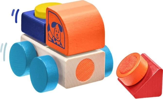 Schmidt Spiele Selecta Lastwagen Klett-Fahrzeug